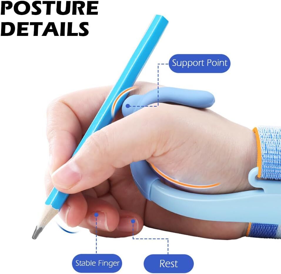 Correcteur de Posture d'Écriture et Poignet Anti-Crochet Pour Enfants - مصحح معصم وطريقة إمساك القلم للأطفال للوقاية من انحناء اليد - Divers - صورة 3