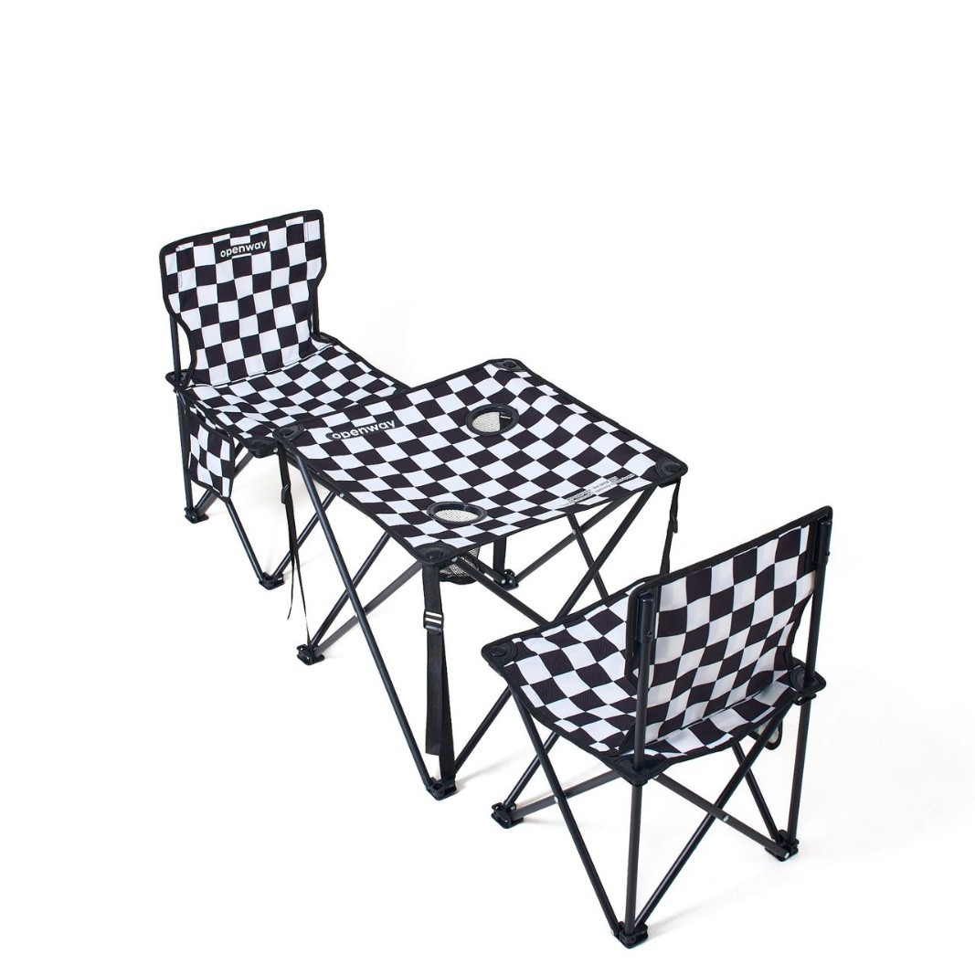 Ensemble de Camping Pliable Table et 2 Chaises Portables - طقم تخييم ونزهات قابل للطي (طاولة + كرسيين) - Vacance & Loisir - صورة 14