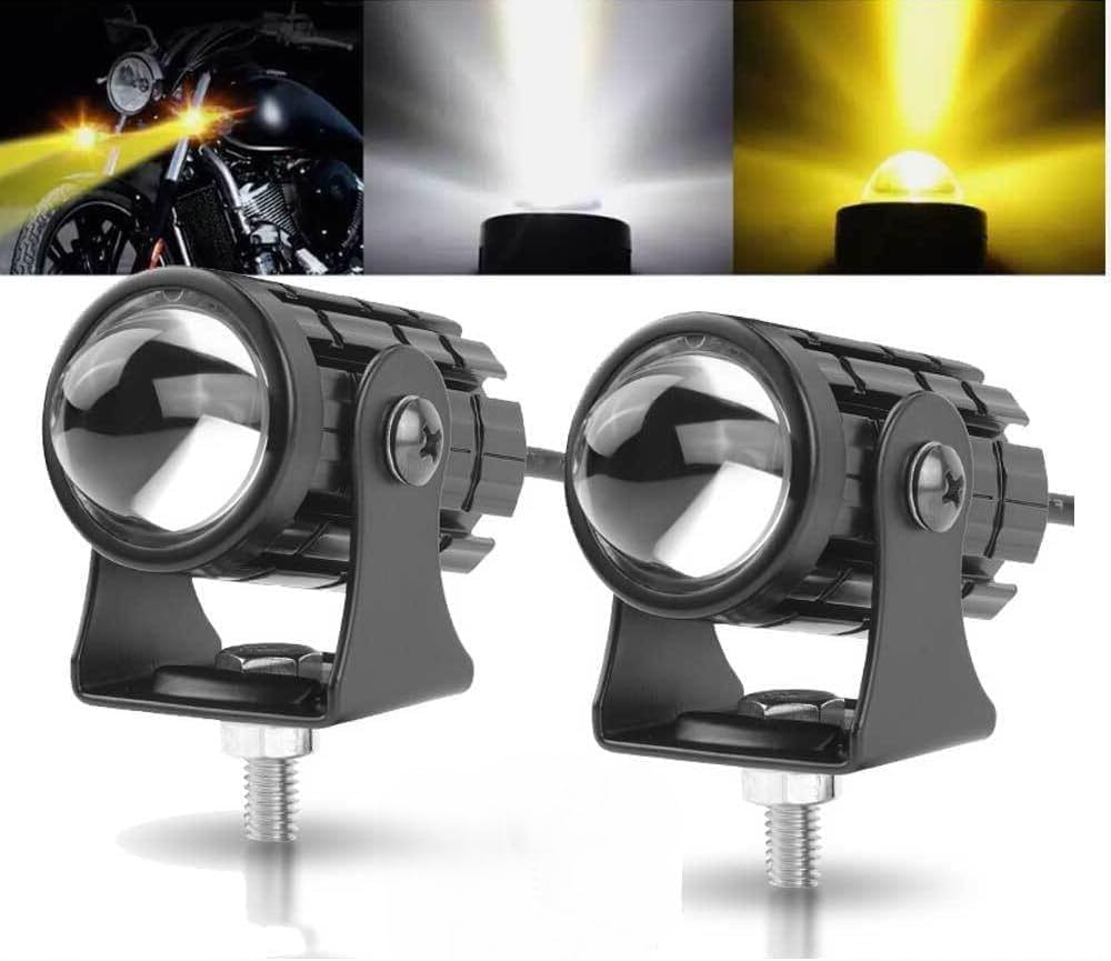 Projecteur LED Ultra Puissant Pour Moto et Véhicule Étanche IP67 DC 12V-80V, 3 Modes d'Éclairage - كشاف إضاءة ليد عالي القوة للمركبات والدراجات النارية