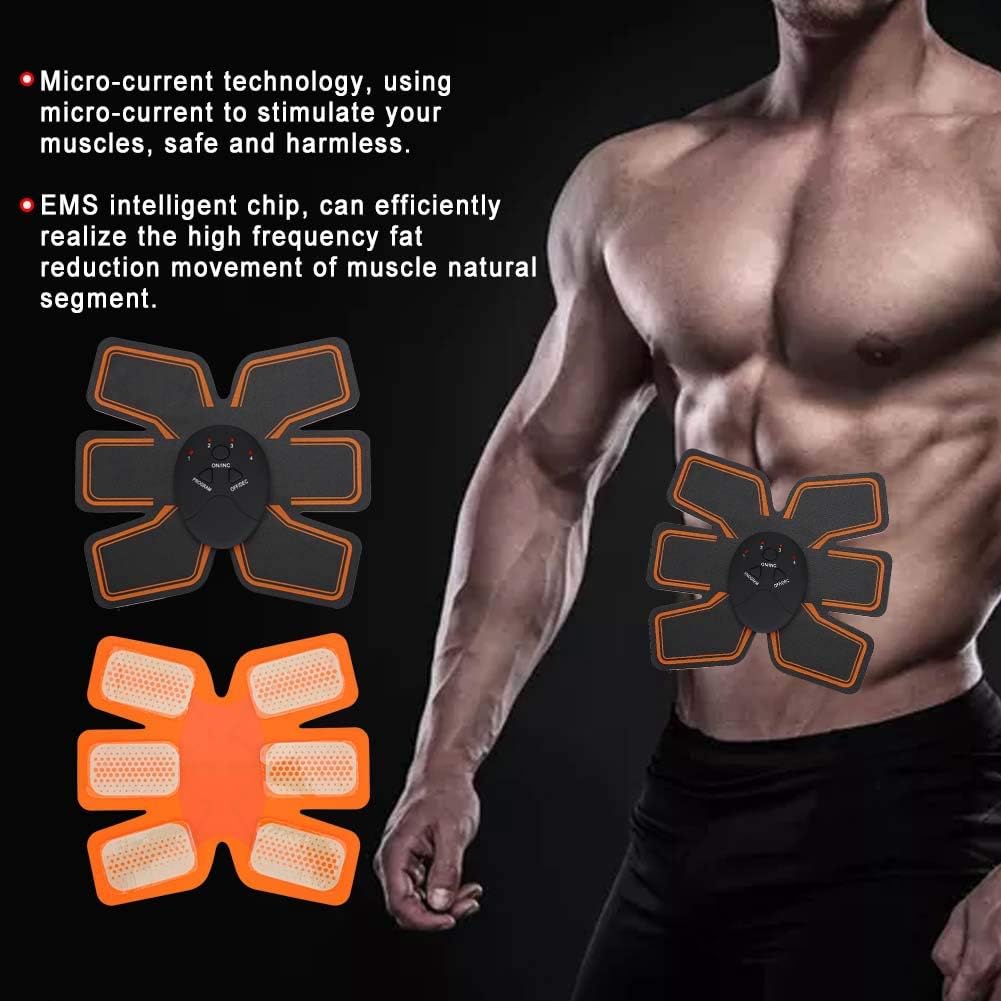 Ceinture de Musculation Électrostimulation EMS Abdominaux et Minceur, 6 Modes - حزام التخسيس وتحفيز العضلات الكهربائي الذكي - Sport - صورة 4