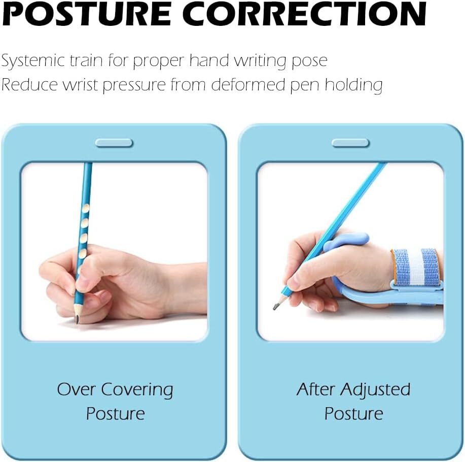 Correcteur de Posture d'Écriture et Poignet Anti-Crochet Pour Enfants - مصحح معصم وطريقة إمساك القلم للأطفال للوقاية من انحناء اليد - Divers - صورة 7